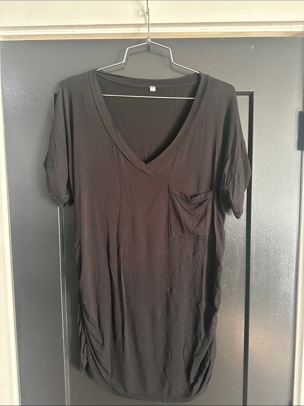 3Pack Maternity V-Neck Pocket Tee Dress